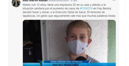 tensores de tapabocas con una impresora 3D